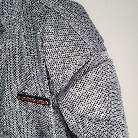 Motoboss Heavy Duty Motorcycle Jacket with Padding Men's Size Large - Picture 4 of 15